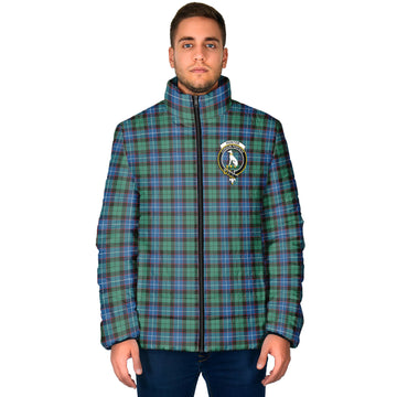 Hunter Ancient Tartan Padded Jacket with Family Crest