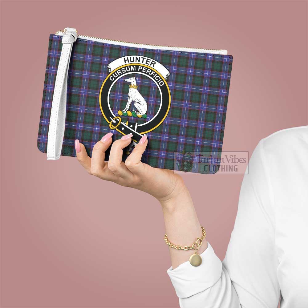 Tartan Vibes Clothing Hunter (Hunterston) Family Crest Tartan Clutch Bag