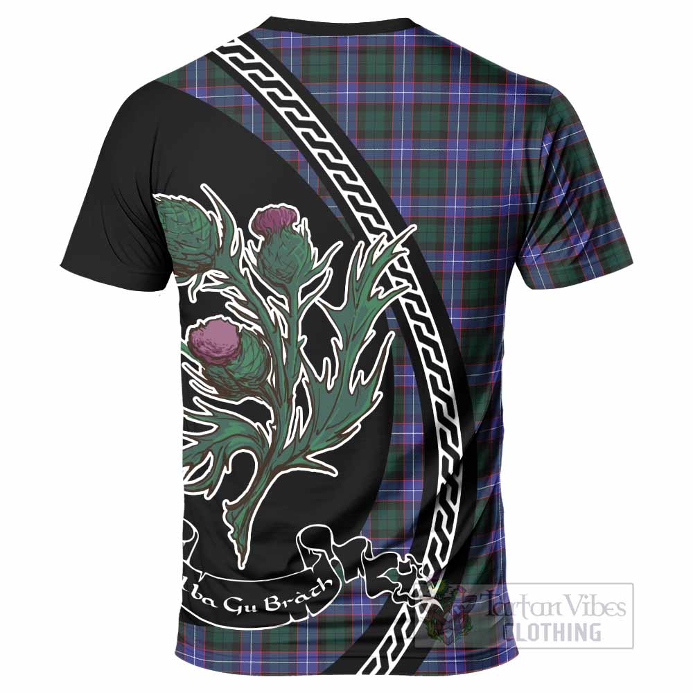 Hunter (Hunterston) Family Crest Tartan T-Shirt Alba Thistle Inspired - Tartan Vibes Clothing