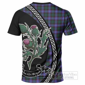 Hunter (Hunterston) Family Crest Tartan T-Shirt Alba Thistle Inspired - Tartan Vibes Clothing