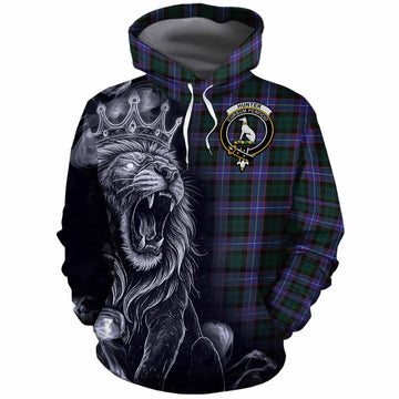 Hunter (Hunterston) Tartan Cotton Hoodie Roaring Lion Heritage