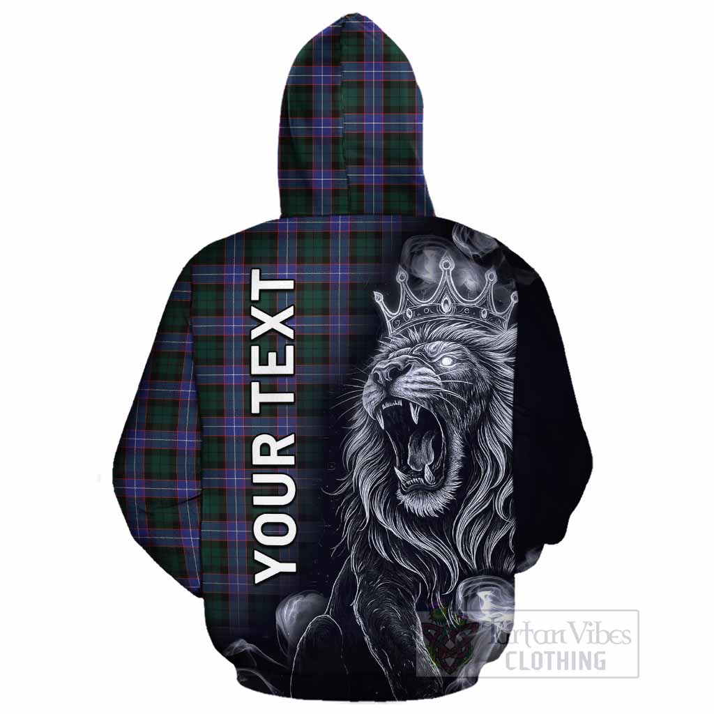 Hunter (Hunterston) Tartan Cotton Hoodie Roaring Lion Heritage