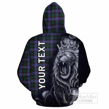 Hunter (Hunterston) Tartan Cotton Hoodie Roaring Lion Heritage