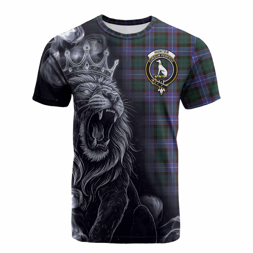 Hunter (Hunterston) Tartan Cotton T-shirt Roaring Lion Heritage