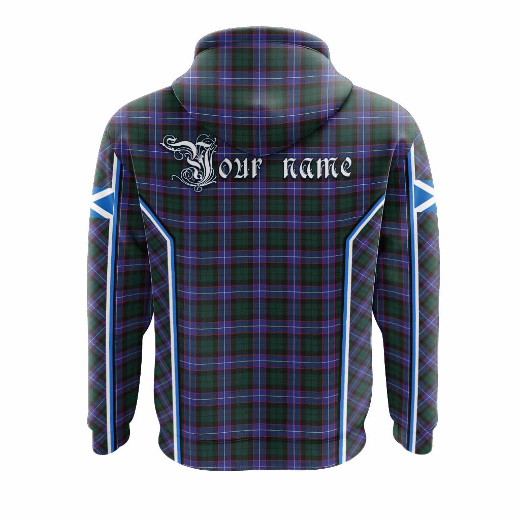 Hunter (Hunterston) Tartan Crest Hoodie Scotland Coat of Arm Flag Style - Tartan Vibes Clothing