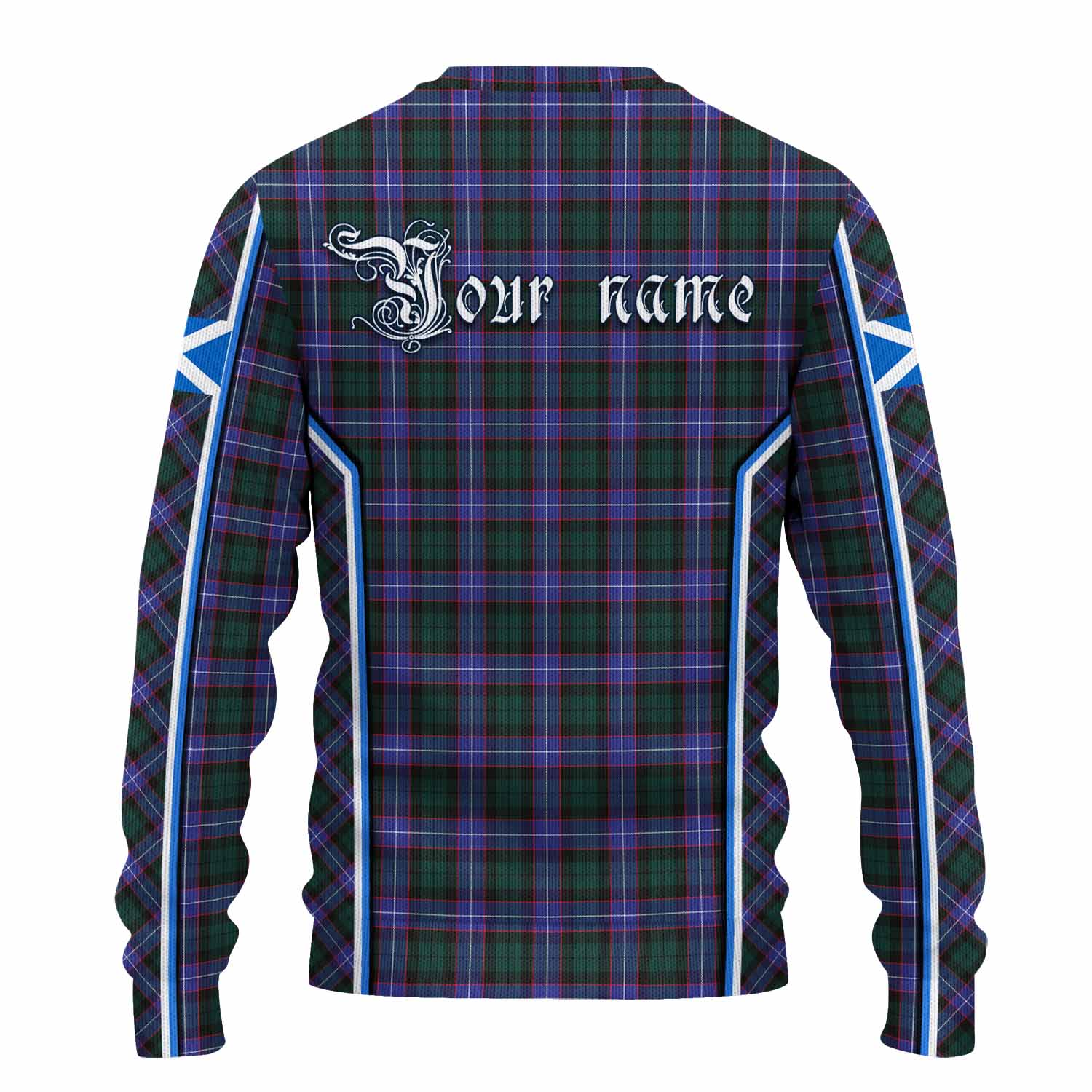 Hunter (Hunterston) Tartan Crest Knitted Sweater Scotland Coat of Arm Flag Style - Tartan Vibes Clothing