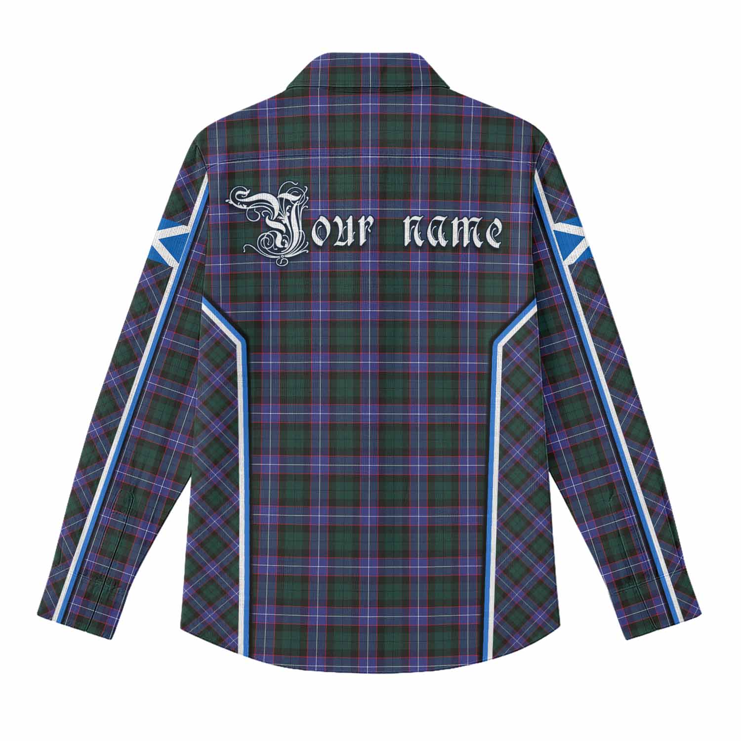 Hunter (Hunterston) Tartan Crest Women Casual Shirt Scotland Coat of Arm Flag Style - Tartan Vibes Clothing