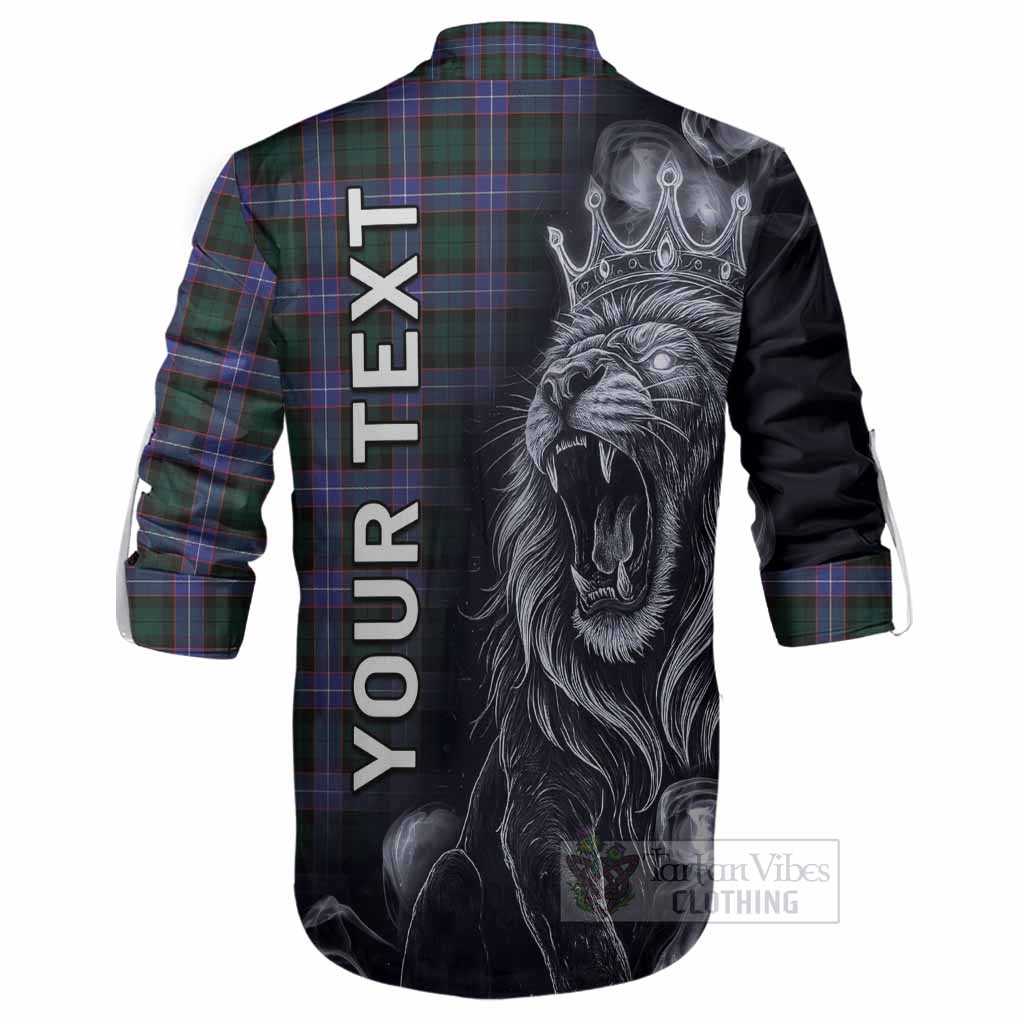 Hunter (Hunterston) Tartan Ghillie Shirt Roaring Lion Heritage