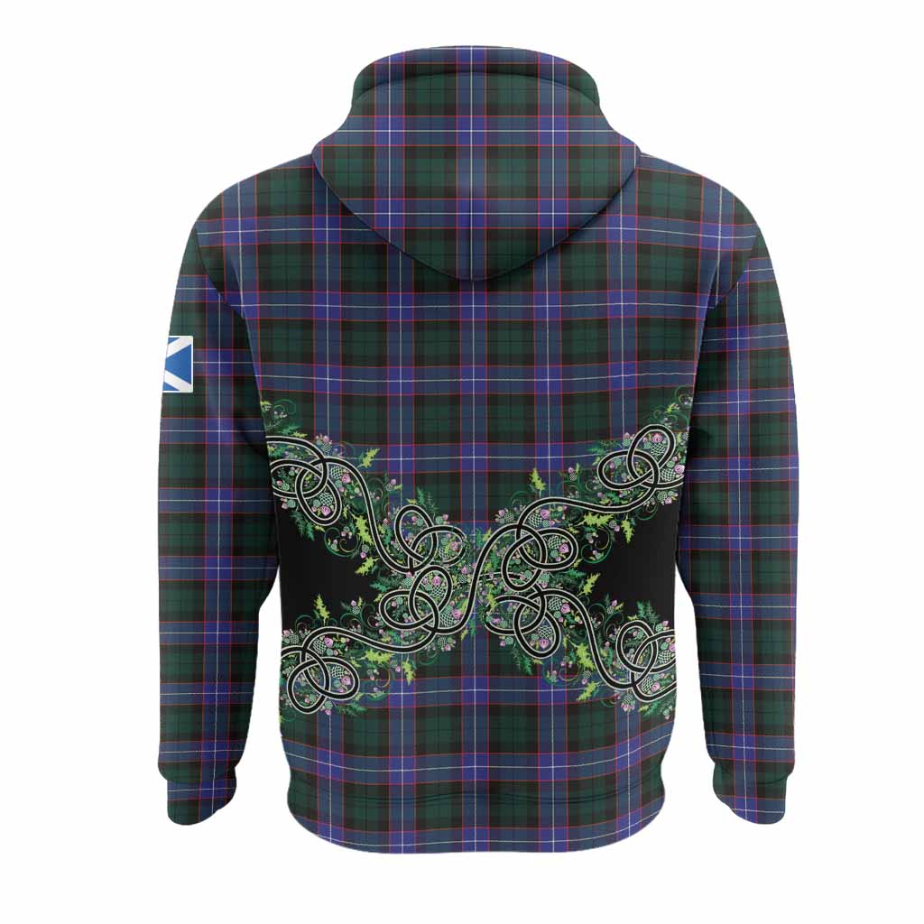 Hunter (Hunterston) Tartan Hoodie Thistle Scottish Spirit