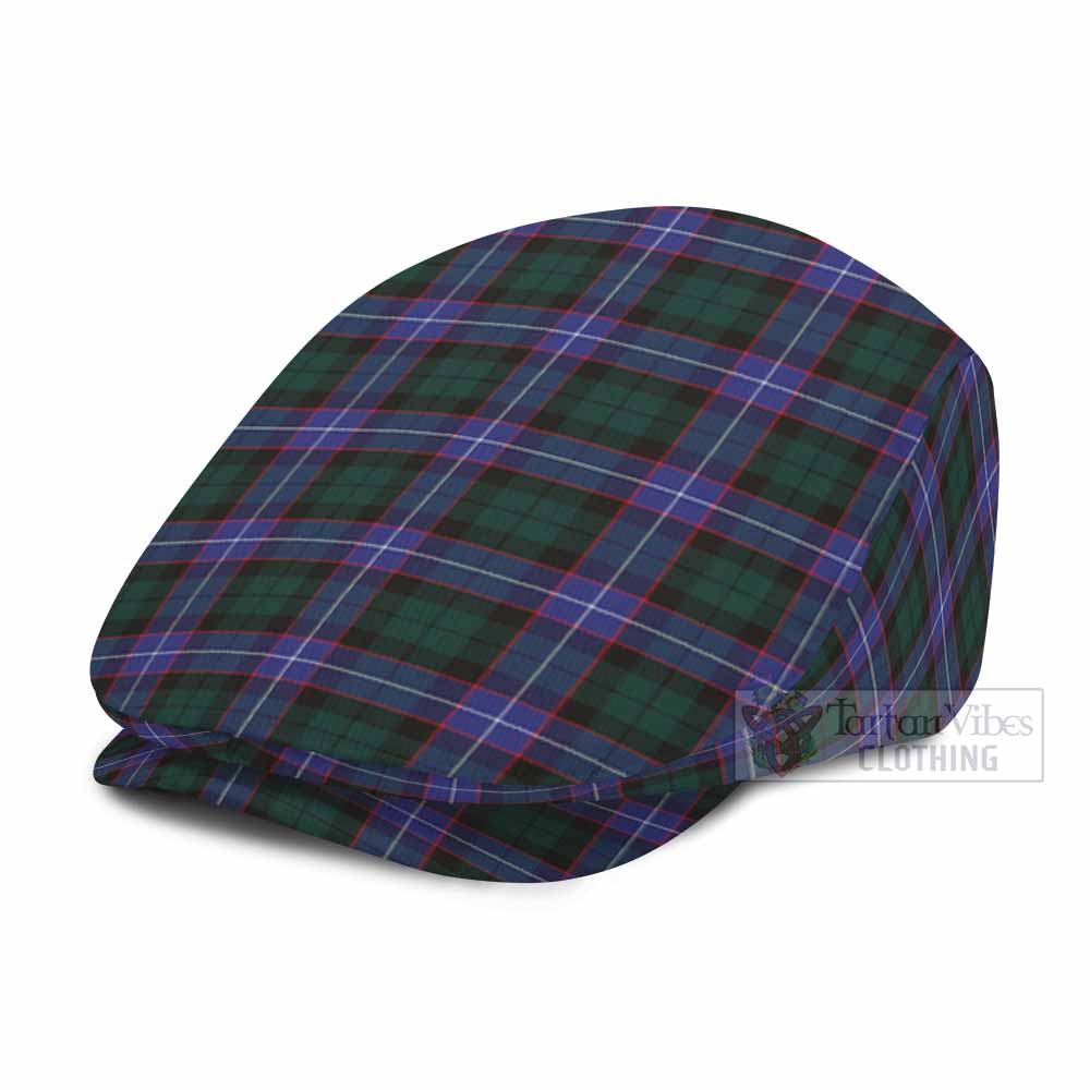 Hunter (Hunterston) Tartan Jeff Cap, Tartan Flat Cap