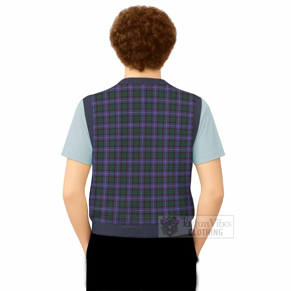 Hunter (Hunterston) Tartan Knitted V-Neck Vest - Tartan Vibes Clothing