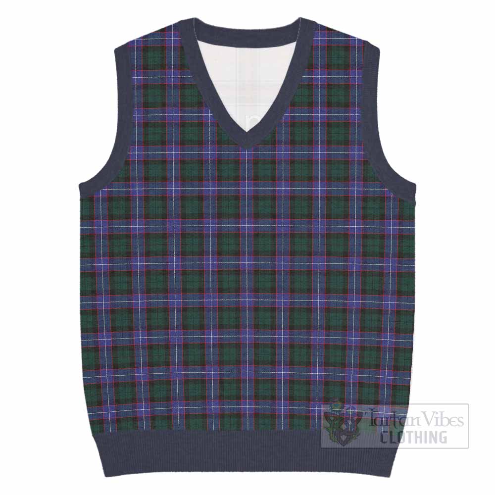 Hunter (Hunterston) Tartan Knitted V-Neck Vest - Tartan Vibes Clothing