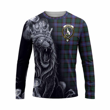 Hunter (Hunterston) Tartan Long Sleeve T-Shirt Roaring Lion Heritage