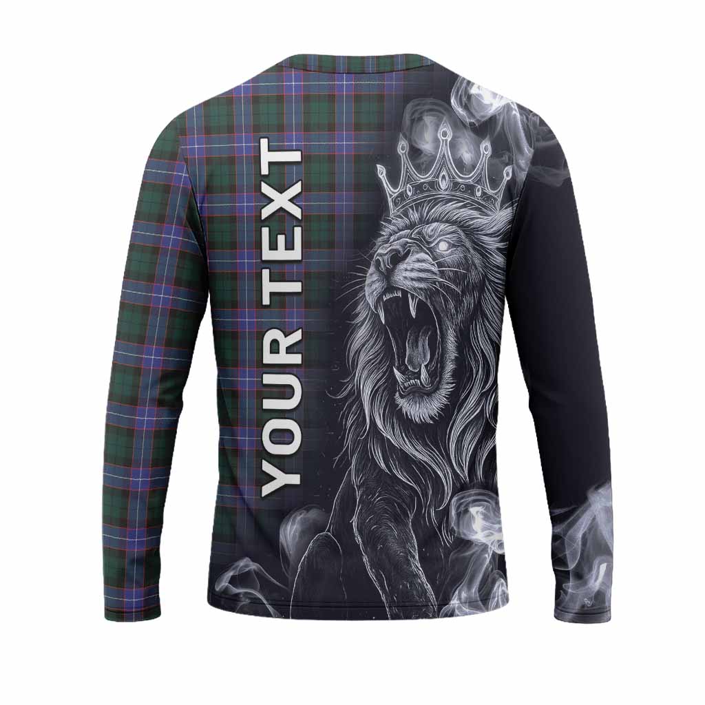 Hunter (Hunterston) Tartan Long Sleeve T-Shirt Roaring Lion Heritage
