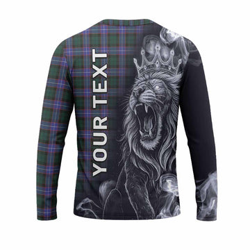 Hunter (Hunterston) Tartan Long Sleeve T-Shirt Roaring Lion Heritage
