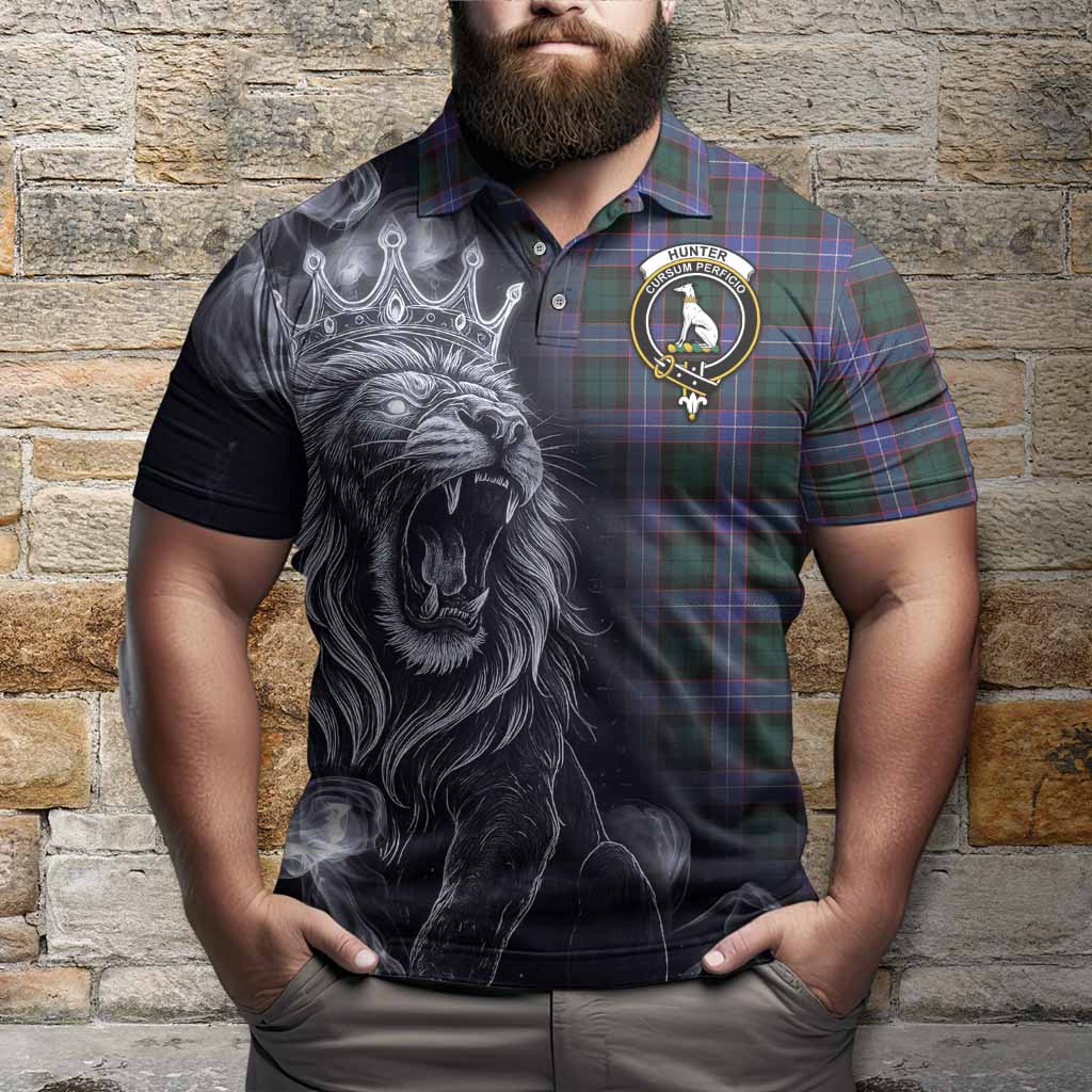 Hunter (Hunterston) Tartan Polo Shirt Roaring Lion Heritage