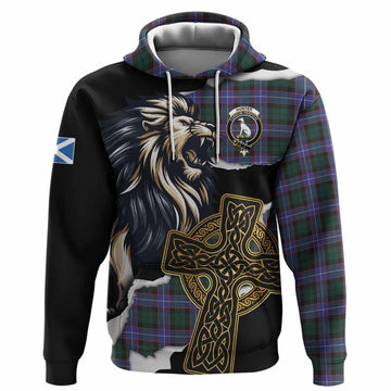 Hunter (Hunterston) Tartan Scottish Hoodie Lion Celtic Heritage