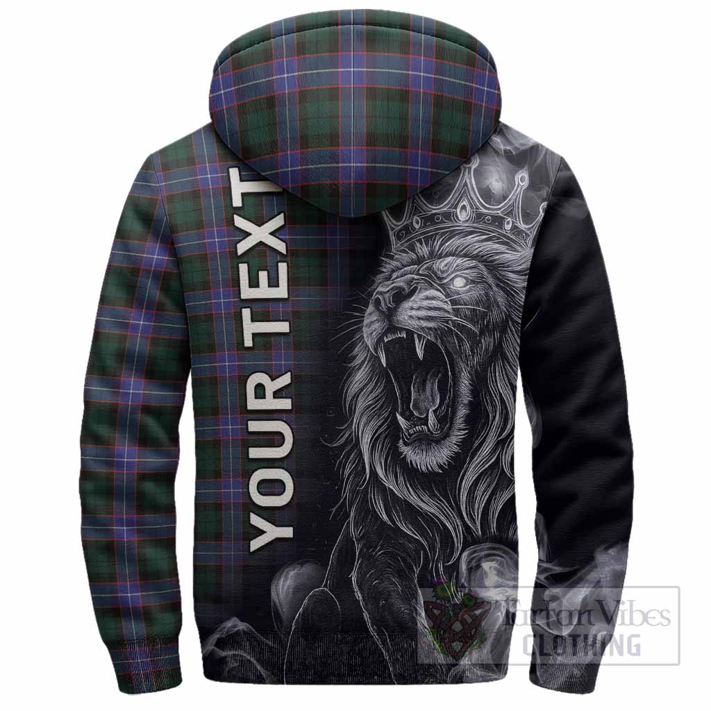Hunter (Hunterston) Tartan Sherpa Hoodie Roaring Lion Heritage