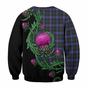Hunter (Hunterston) Tartan Sweatshirt Resilient Scottish Thistle