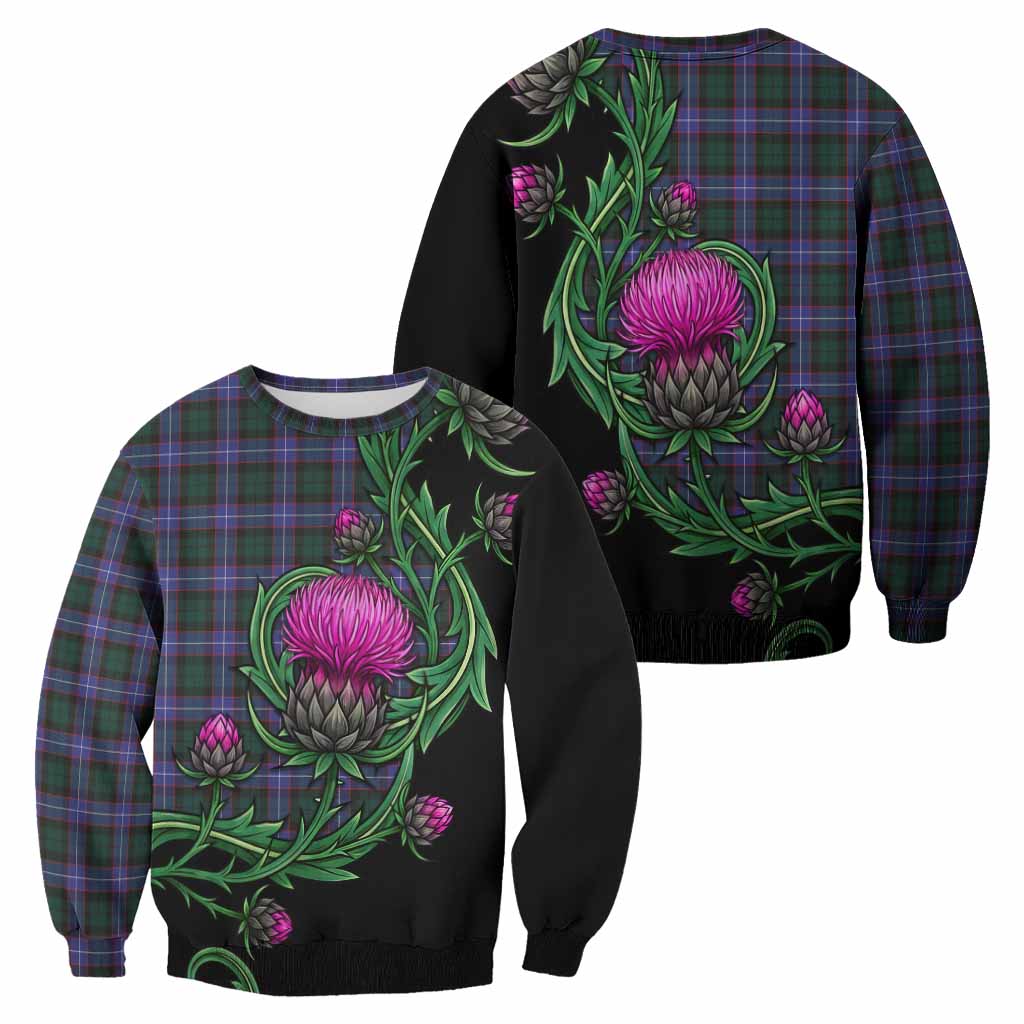 Hunter (Hunterston) Tartan Sweatshirt Resilient Scottish Thistle