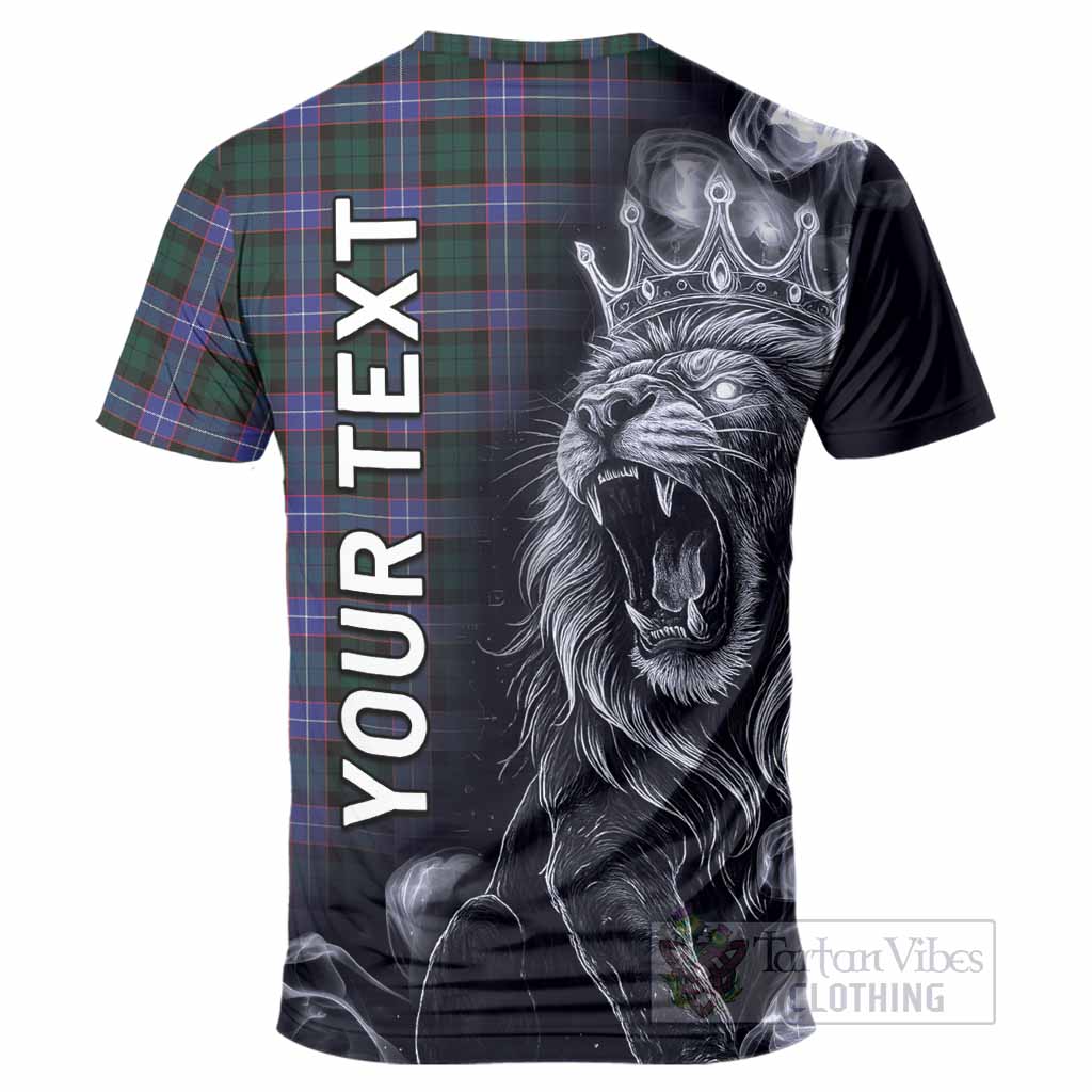 Hunter (Hunterston) Tartan T-Shirt Roaring Lion Heritage