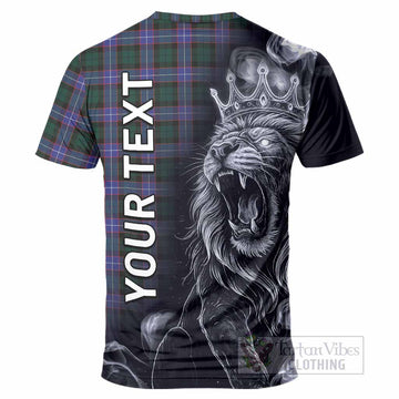 Hunter (Hunterston) Tartan T-Shirt Roaring Lion Heritage