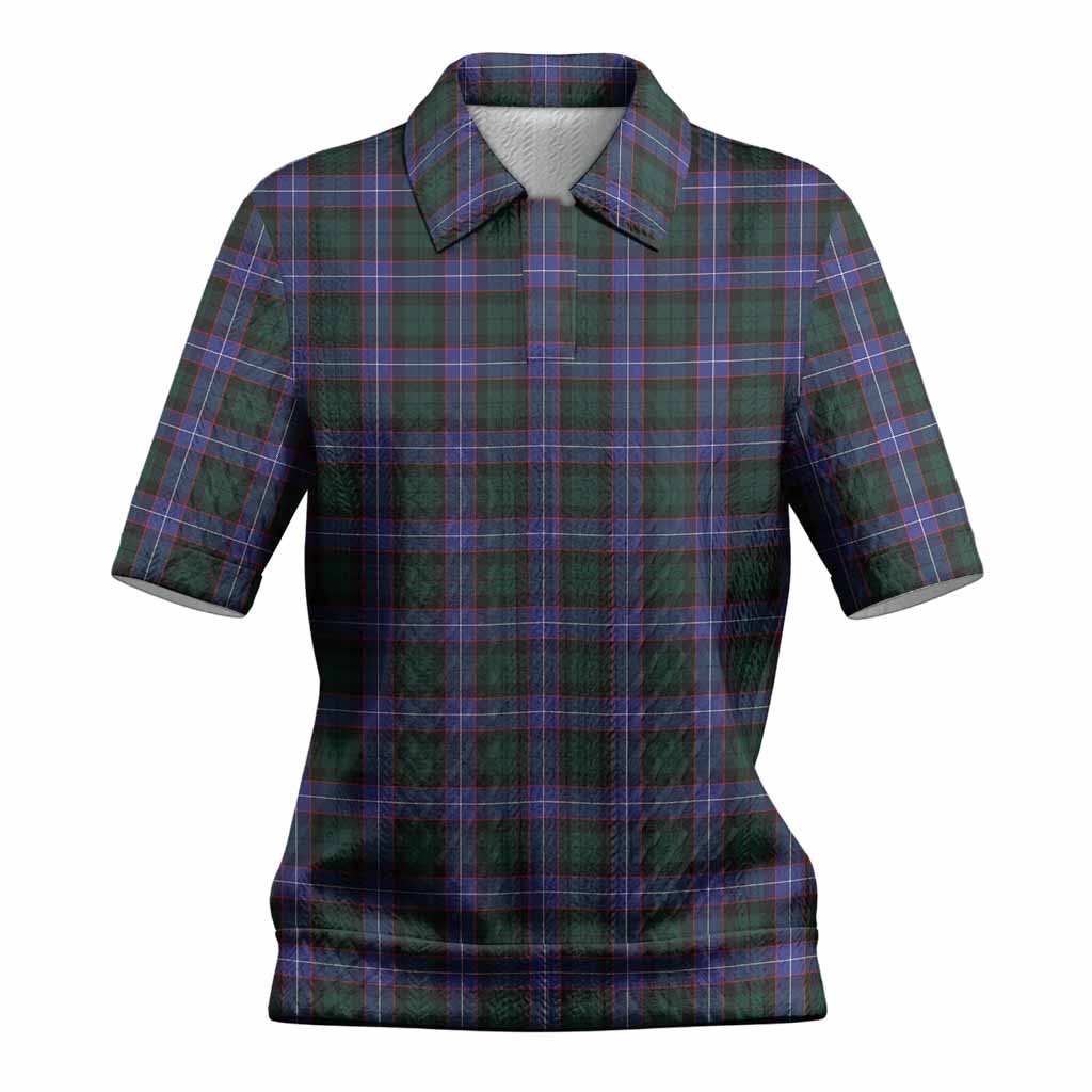 Hunter (Hunterston) Tartan Women’s Polo Sweater Top