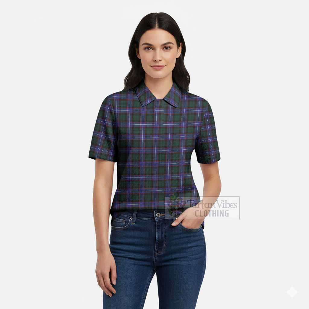 Hunter (Hunterston) Tartan Women’s Polo Sweater Top
