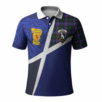 Hunter (Hunterston) The Scottish Football Crest Polo Shirt Lion-Tartan Army