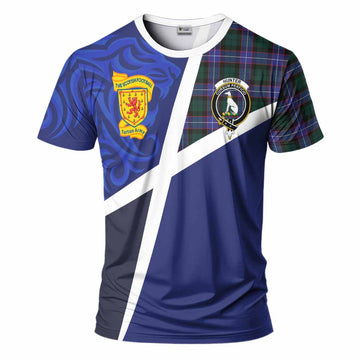 Hunter (Hunterston) The Scottish Football Crest T-Shirt Lion-Tartan Army