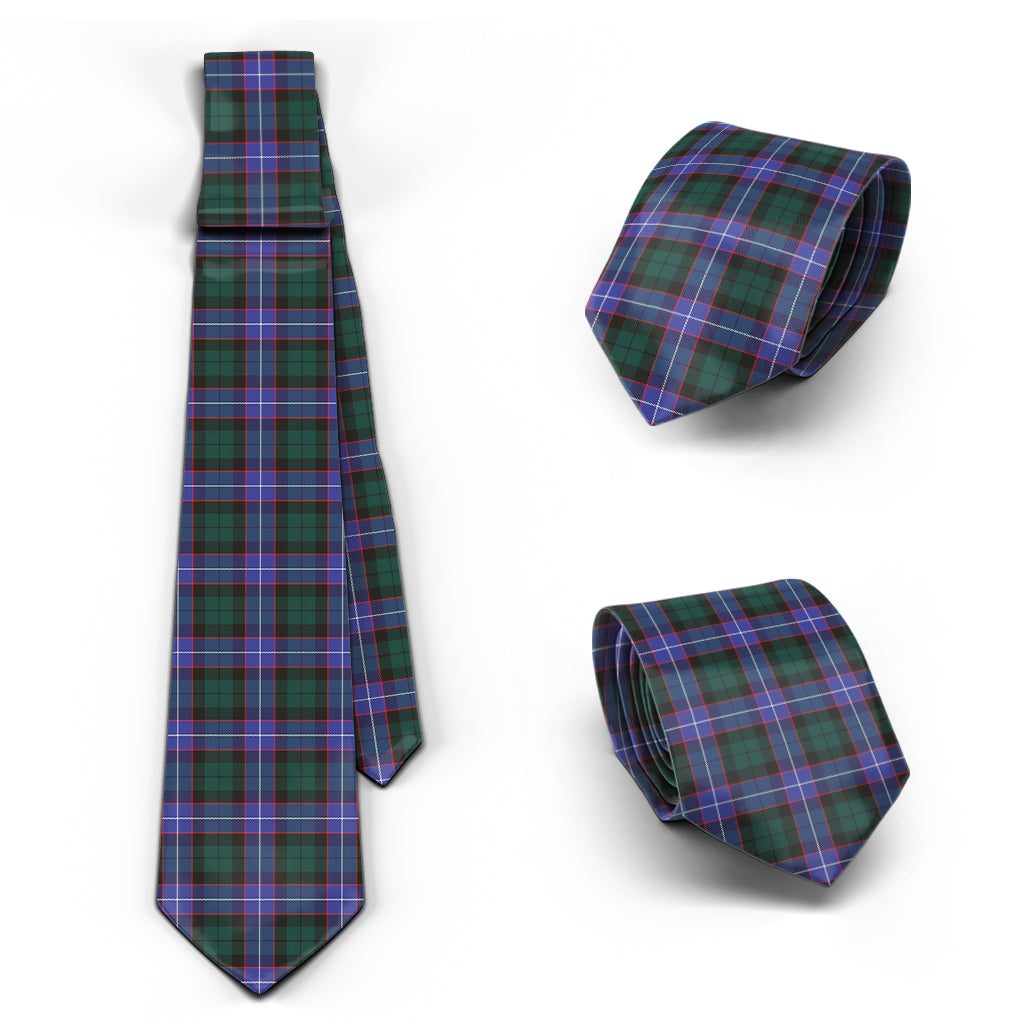 Hunter (Hunterston) Tartan Classic Necktie Necktie One Size - Tartan Vibes Clothing