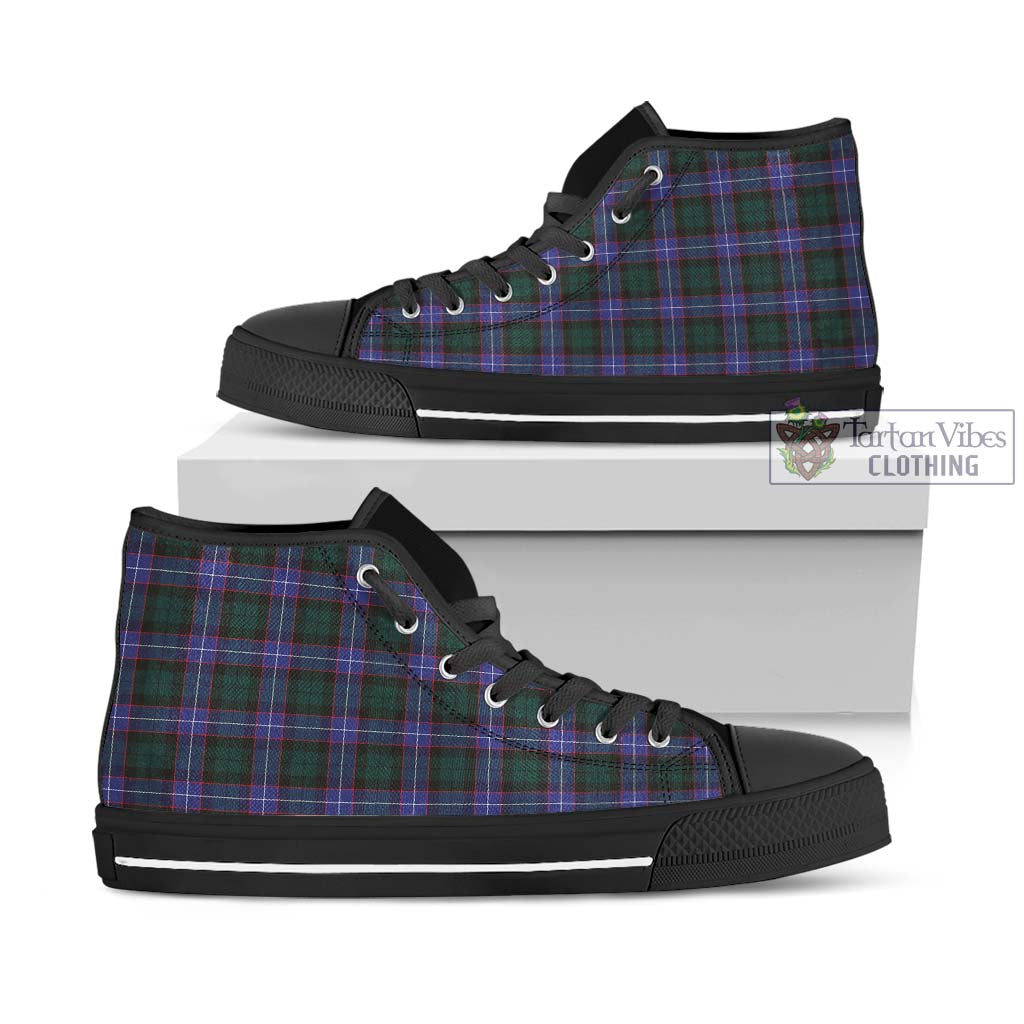 Tartan Vibes Clothing Hunter Modern Tartan High Top Shoes