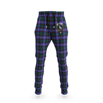 Hunter (Hunterston) Tartan Joggers Pants with Family Crest