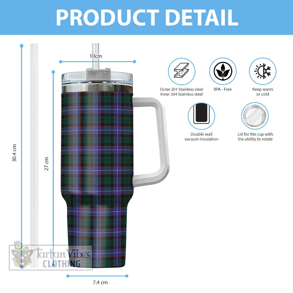 Tartan Vibes Clothing Hunter Modern Tartan Tumbler with Handle