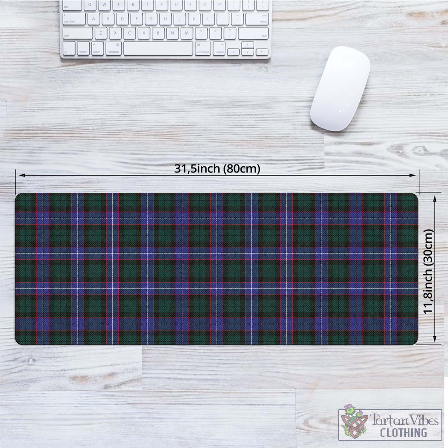 Tartan Vibes Clothing Hunter Modern Tartan Mouse Pad