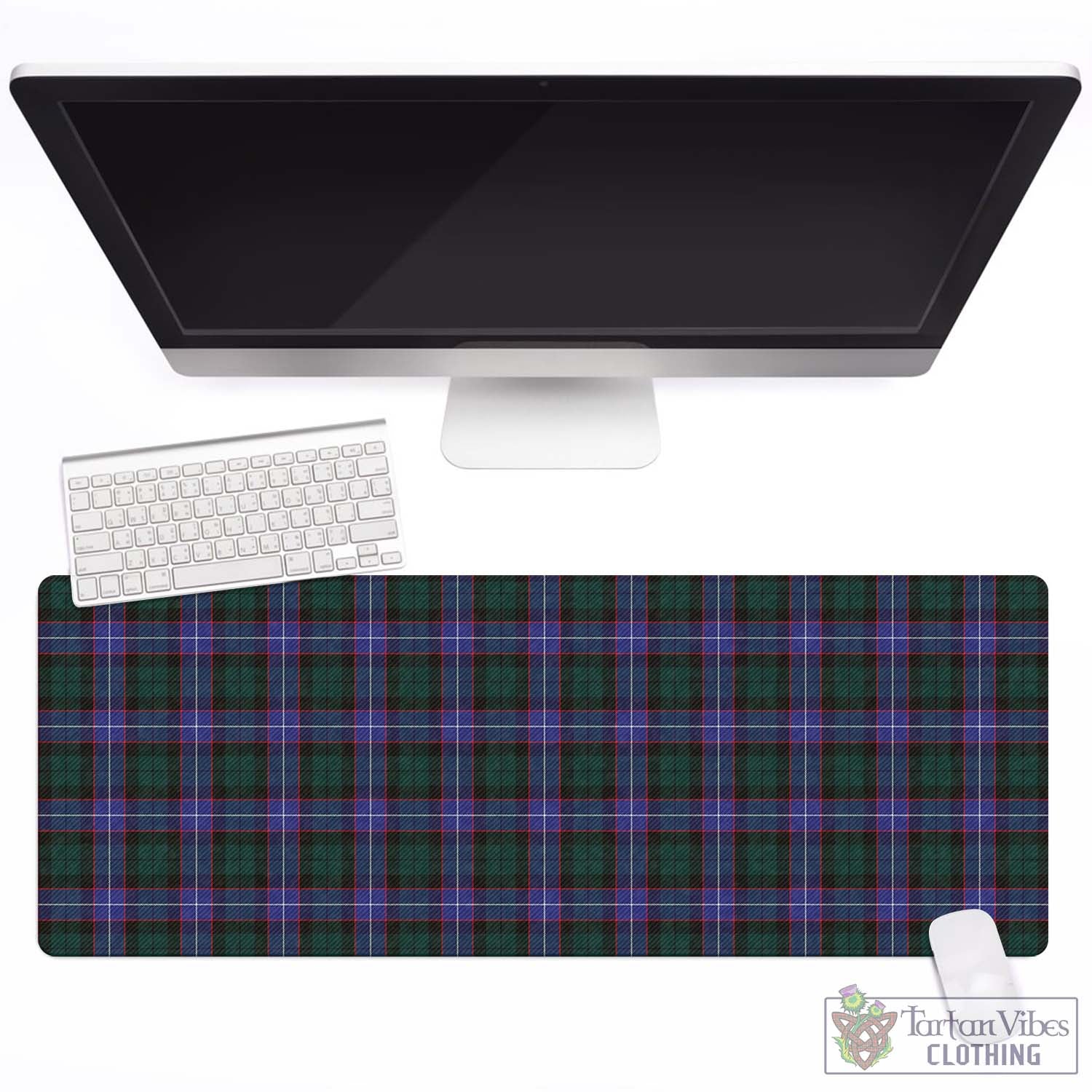 Tartan Vibes Clothing Hunter Modern Tartan Mouse Pad