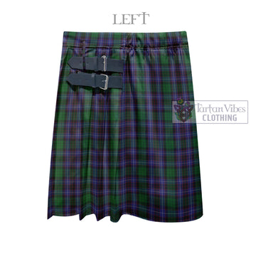 Hunter of Peebleshire Tartan Men's Pleated Skirt - Fashion Casual Retro Scottish Kilt Style