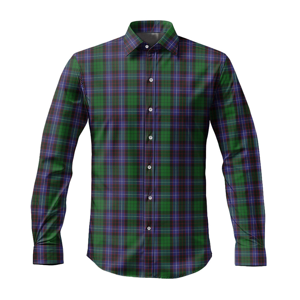 hunter-of-peebleshire-tartan-long-sleeve-button-up-shirt