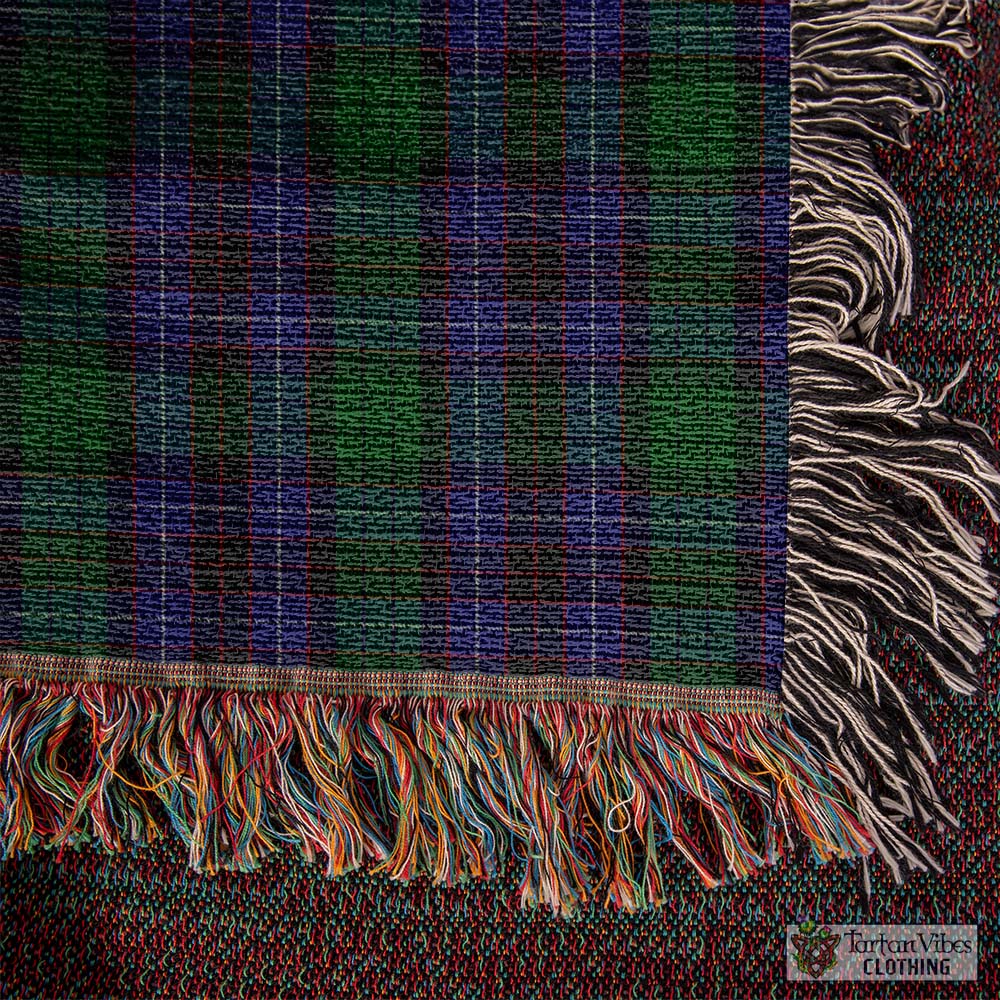 Tartan Vibes Clothing Hunter of Peebleshire Tartan Woven Blanket