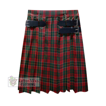 Hunter USA Tartan Men's Pleated Skirt - Fashion Casual Retro Scottish Kilt Style