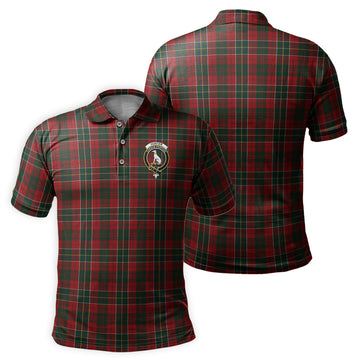 Hunter USA Tartan Men's Polo Shirt with Family Crest