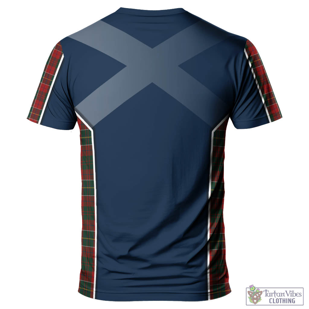 Tartan Vibes Clothing Hunter USA Tartan T-Shirt with Family Crest and Lion Rampant Vibes Sport Style