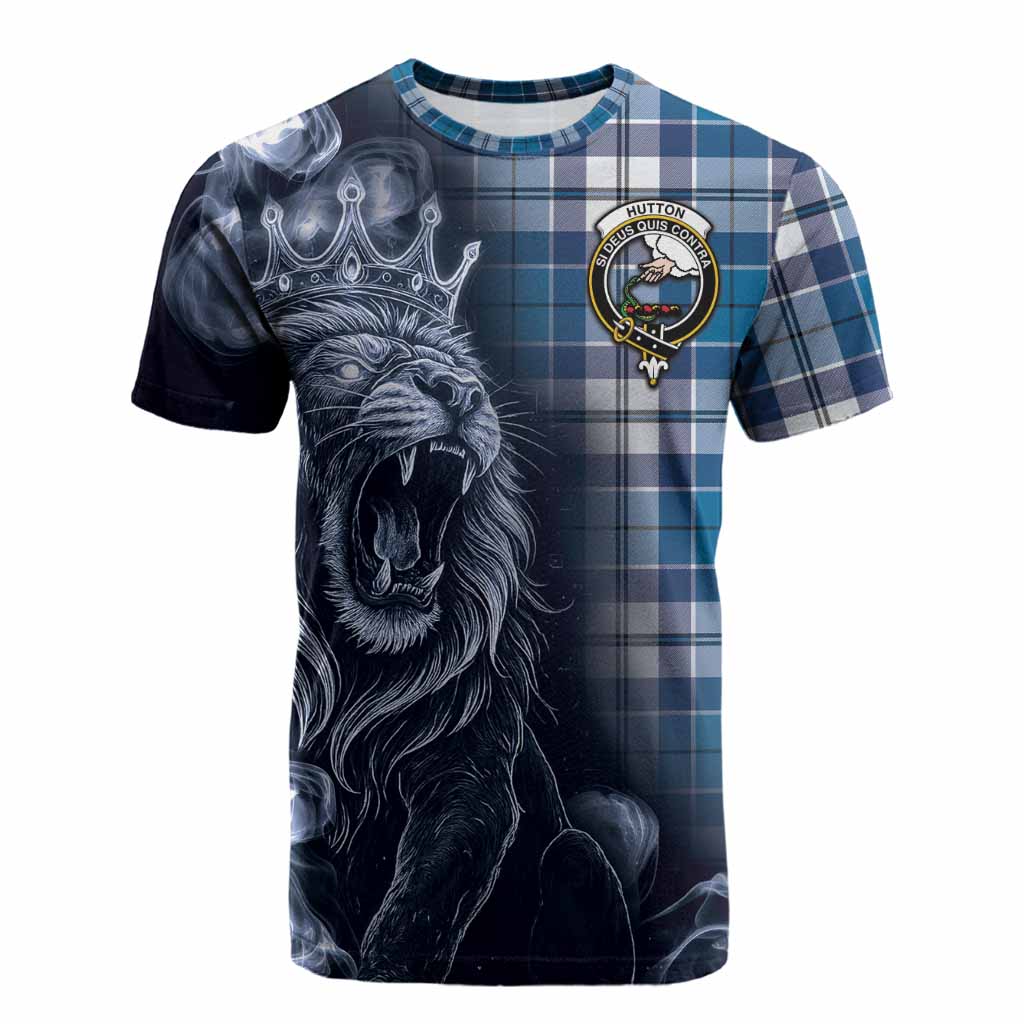 Hutton Tartan Cotton T-shirt Roaring Lion Heritage