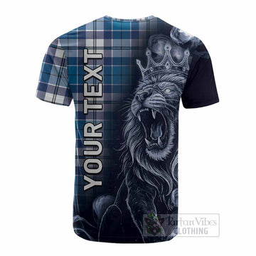 Hutton Tartan Cotton T-shirt Roaring Lion Heritage