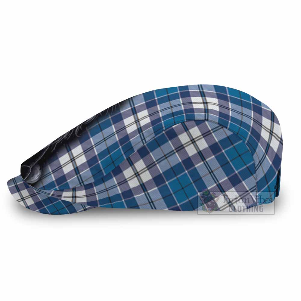 Hutton Tartan Flat Cap, Jeff Cap Roaring Lion Heritage - Tartan Vibes Clothing