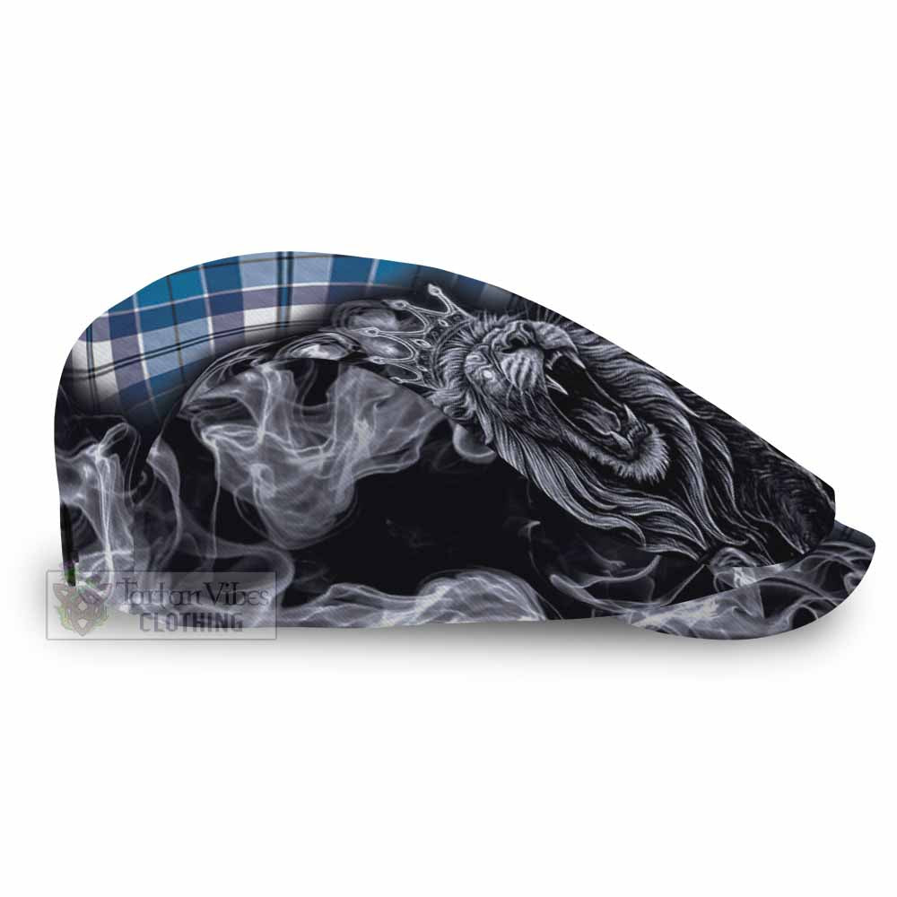Hutton Tartan Flat Cap, Jeff Cap Roaring Lion Heritage - Tartan Vibes Clothing