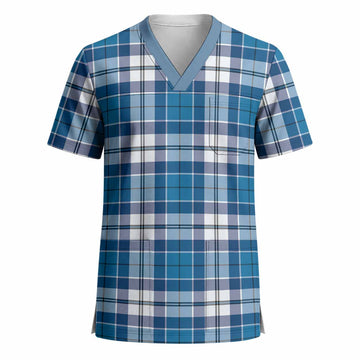 Hutton Tartan Scrub Top - Tartan Vibes Clothing