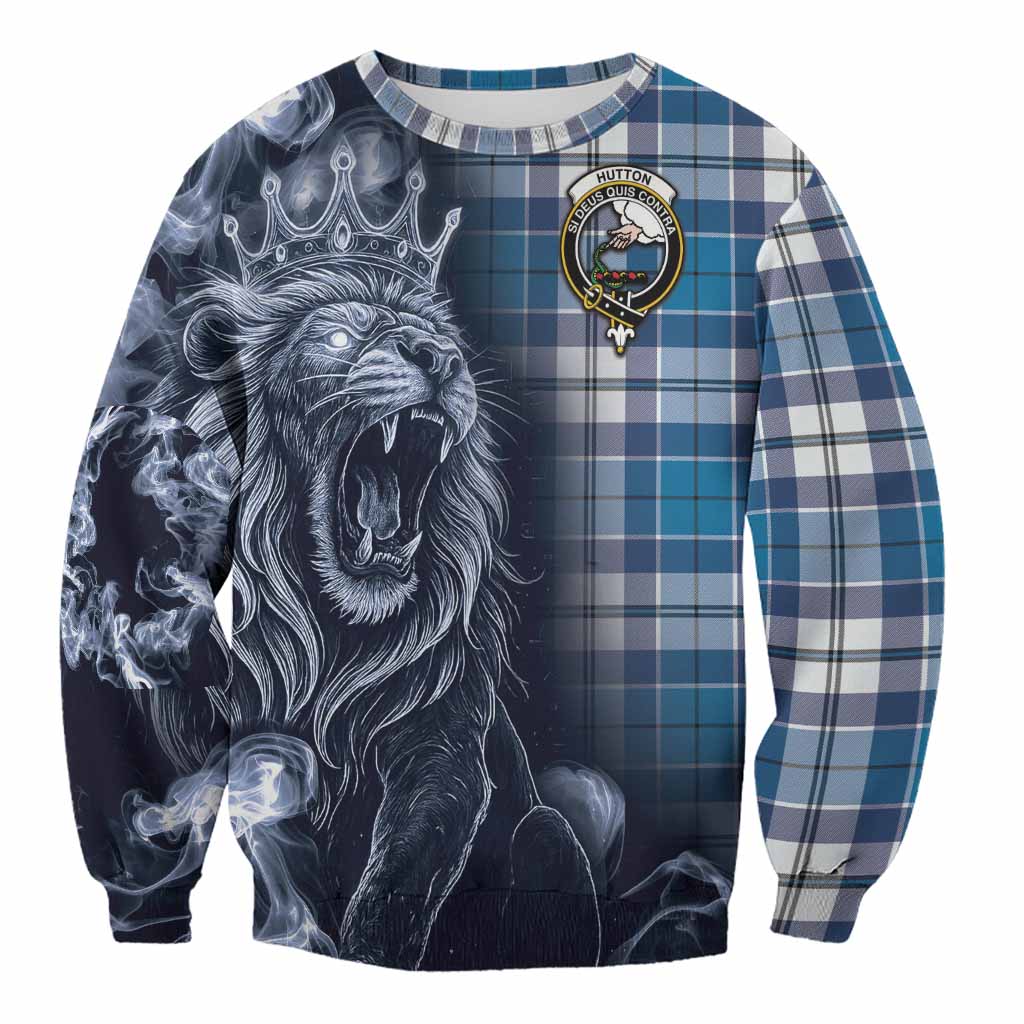 Hutton Tartan Sweatshirt Roaring Lion Heritage