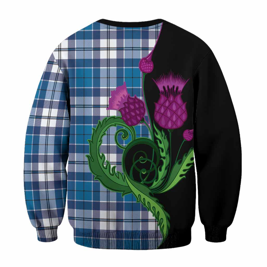 Hutton Tartan Sweatshirt Traditional Scottish Thistle