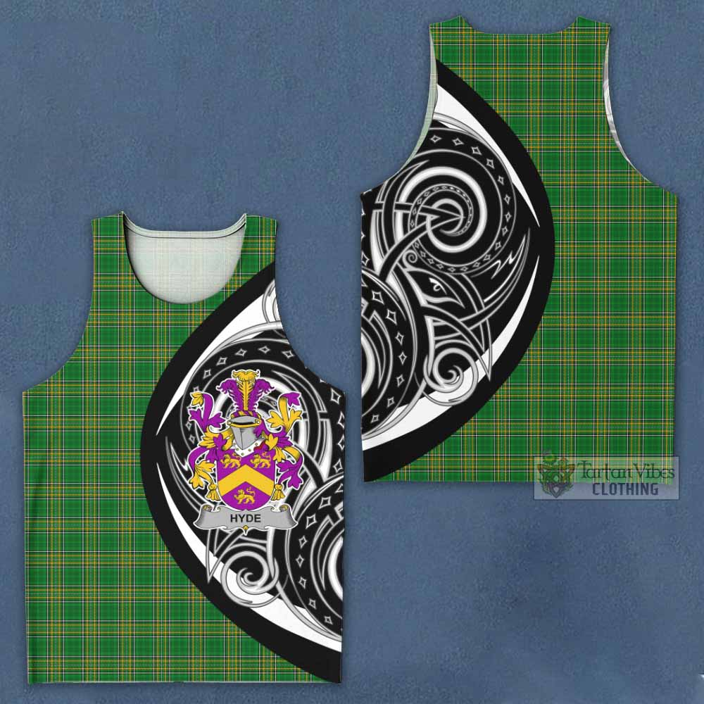 Tartan Vibes Clothing Hyde Irish Clan Men's Tank Top Celtic Circle Style